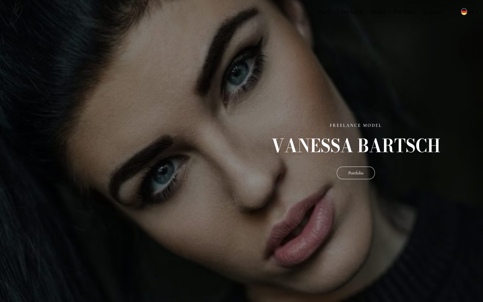 Startseite des Portfolios von Vanessa Bartsch